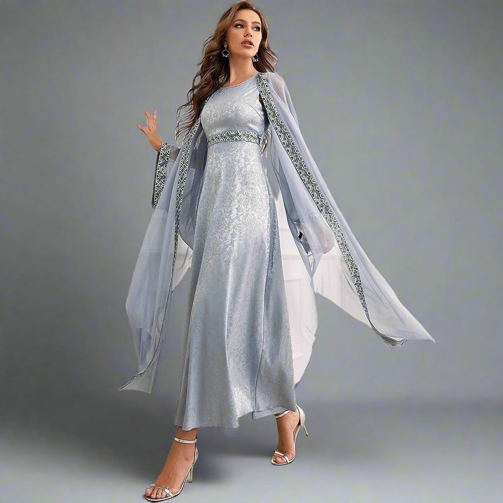 Dubai Abaya with Embroidery